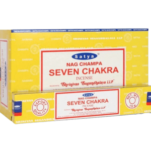 Seven Chakra Nag Champa suitsuketikku 15 g Satya