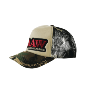 RAW Trucker Hat - Camo and Tan