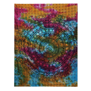 Puuvillainen päiväpeite / seinätekstiili 130 × 200 cm