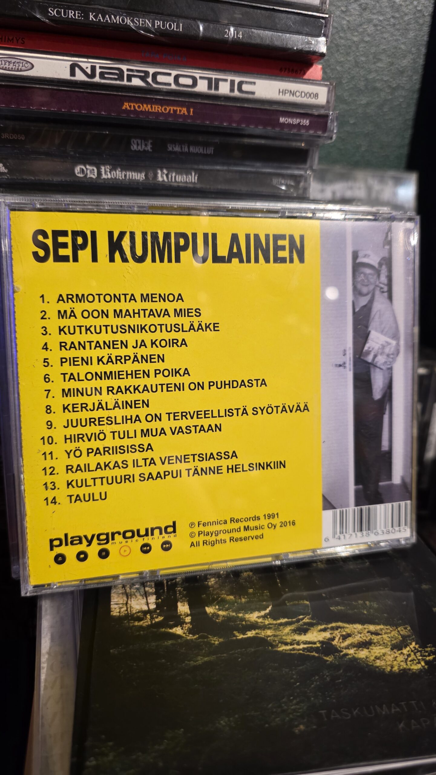 Sepi Kumpulainen – Kalevankadun laulava talonmies (käytetty) - Image 2