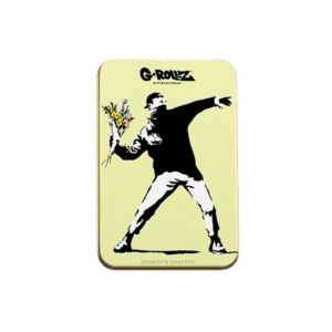 G-Rollz Banksy Flower Thrower – metallirasia 13,5 × 8,5 × 3 cm