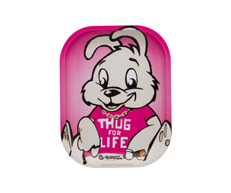 G-Rollz Banksy’s Graffiti Thug for Life pieni tarjotin 14 x18 cm
