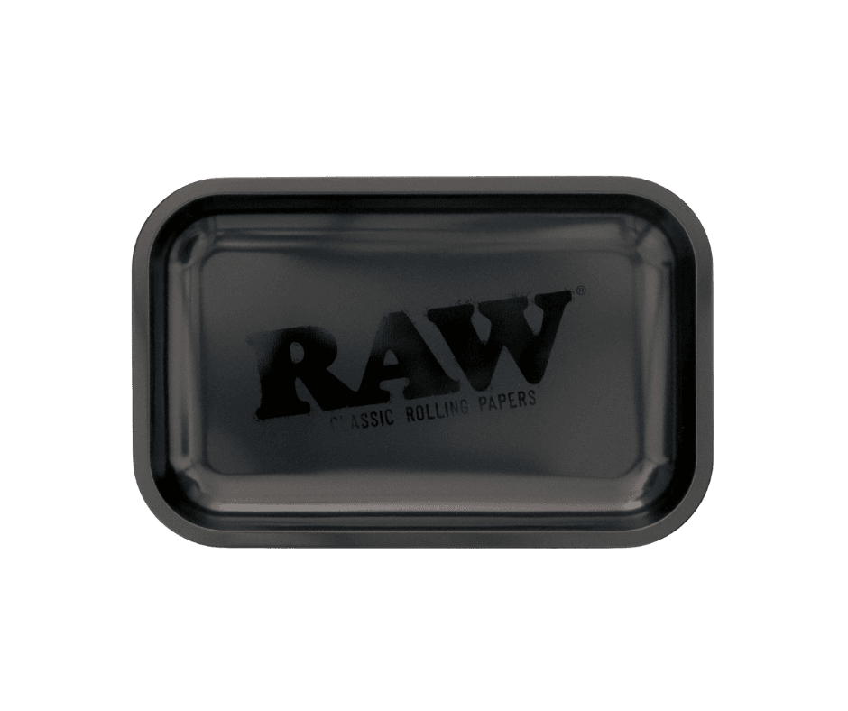 RAW Black Matte metallitarjotin koko S)