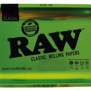 RAW Emerald Green metallitarjotin
