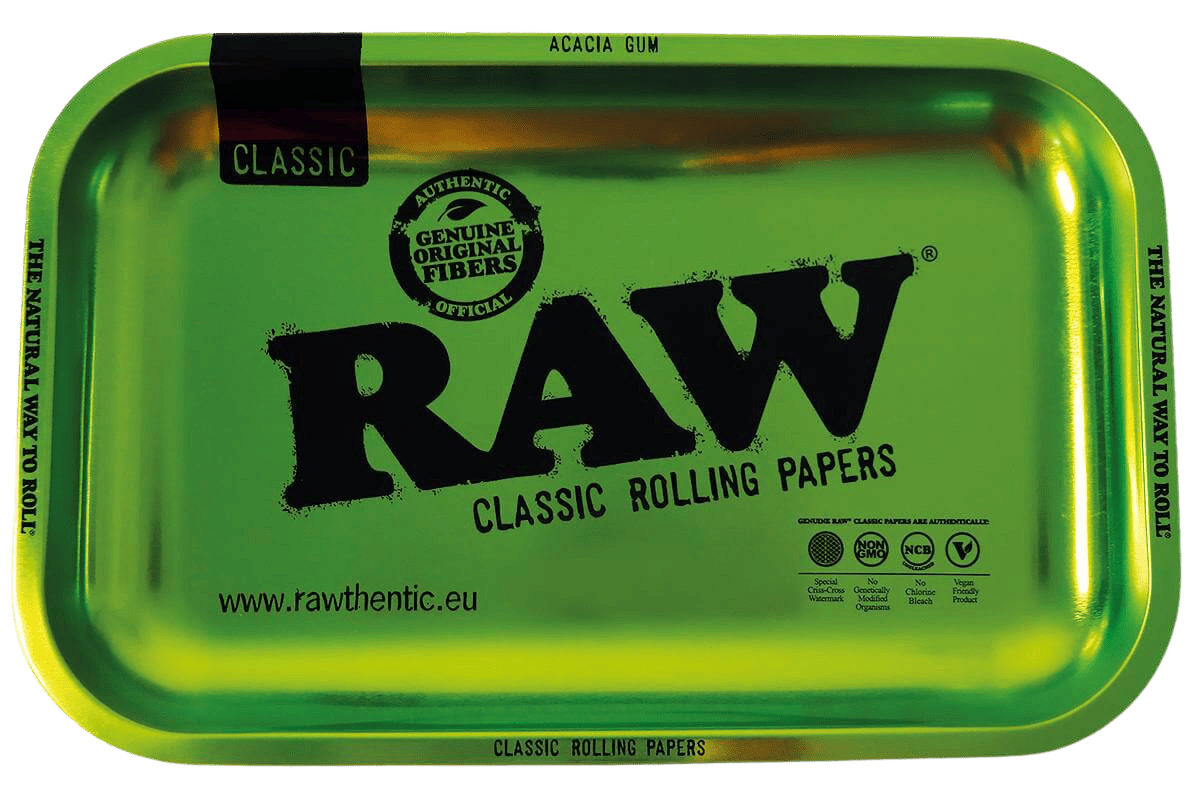RAW Emerald Green metallitarjotin
