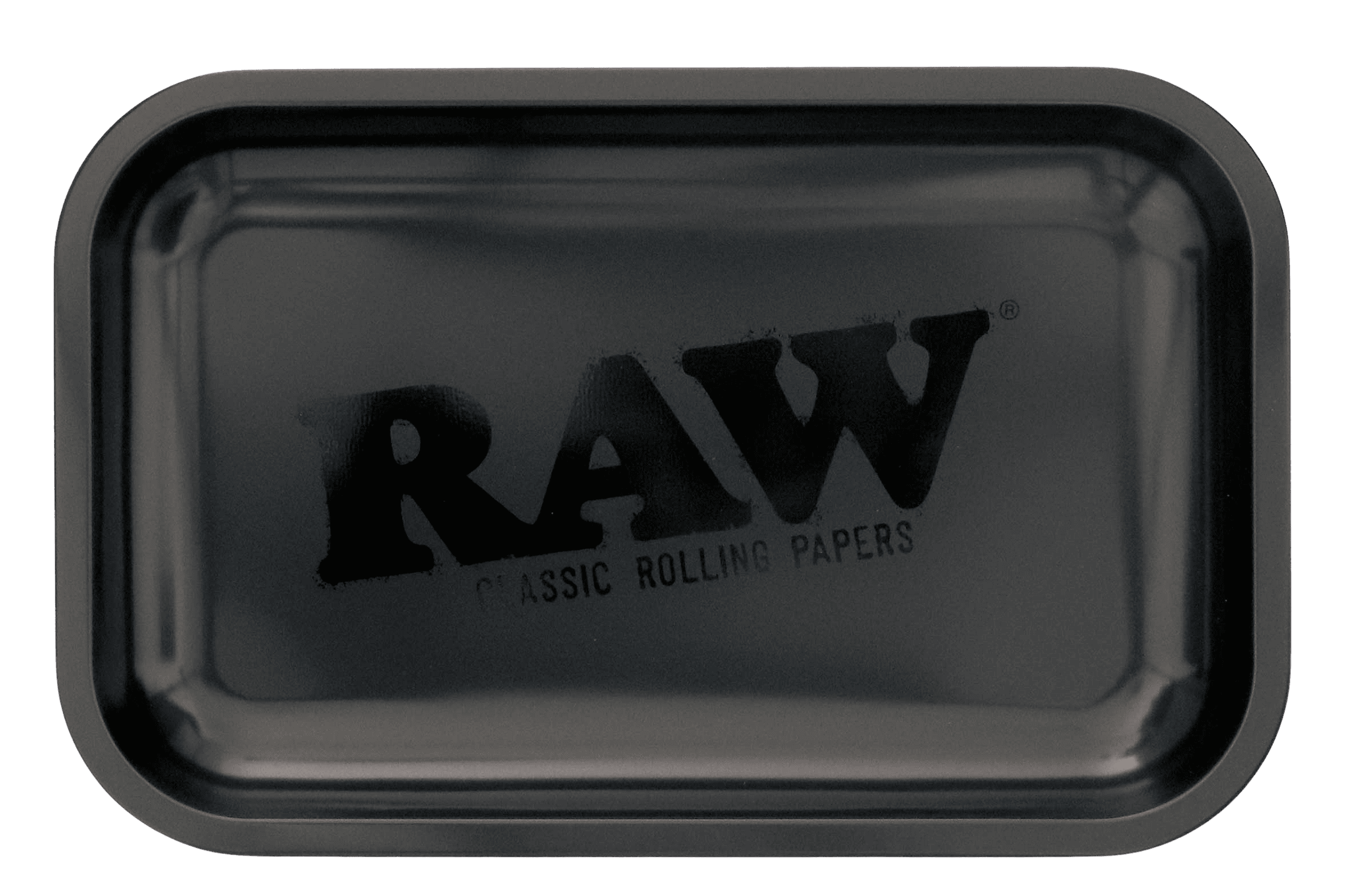 RAW Black Matte metallitarjotin