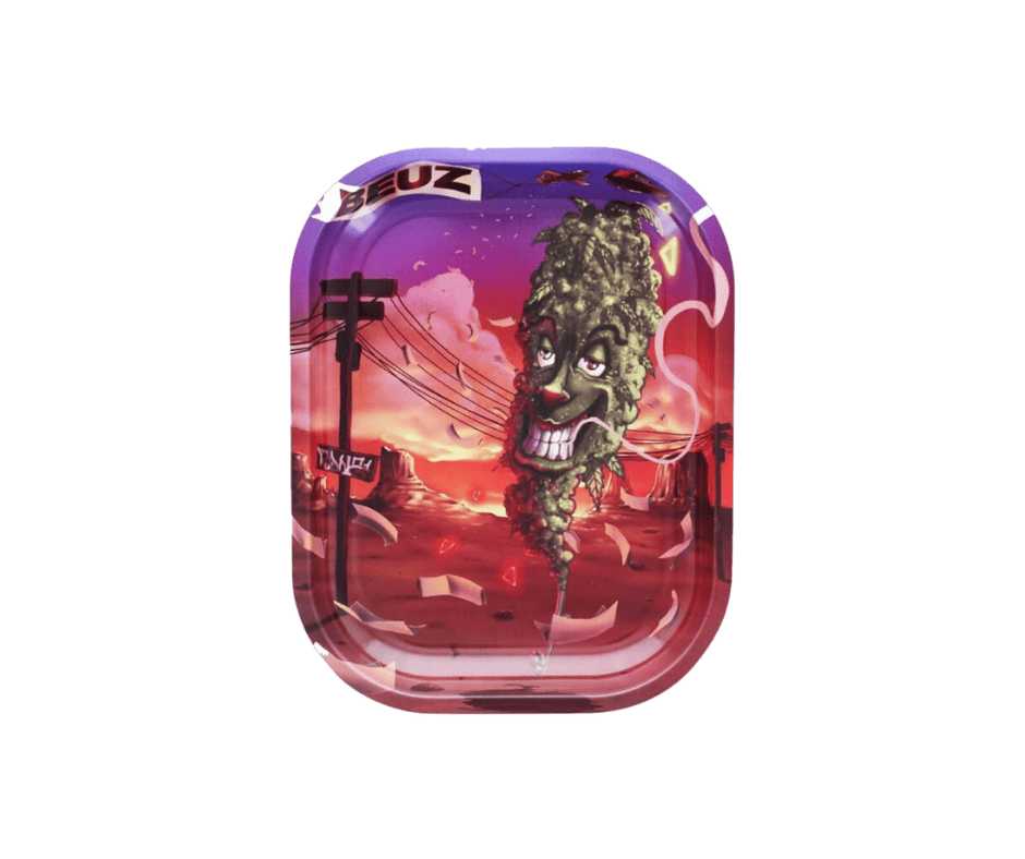 Beuz Rolling Tray Smiley Valley Small 18 x 14cm