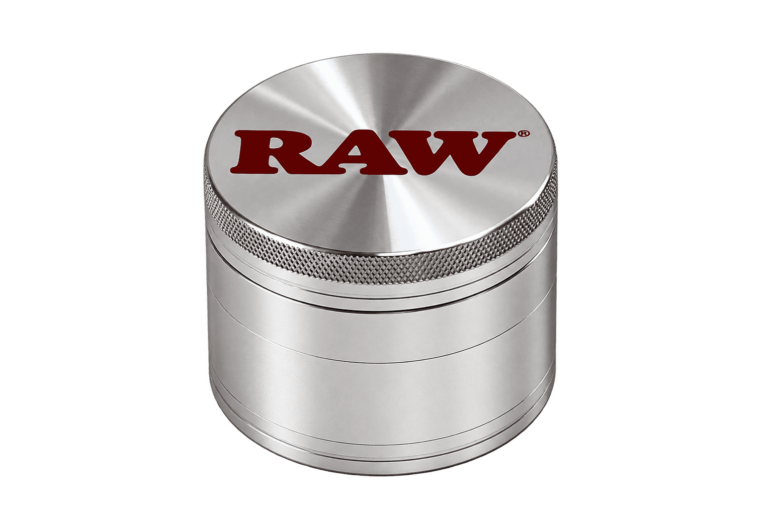 RAW alumiinigrinderi 56 mm 4-osainen