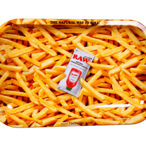 RAW French Fries metallitarjotin 27 × 18 cm