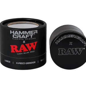 RAW x Hammer Craft grinderi 63 mm musta 4-osainen