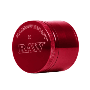 RAW x Hammer Craft grinderi 55 mm punainen 4-osainen
